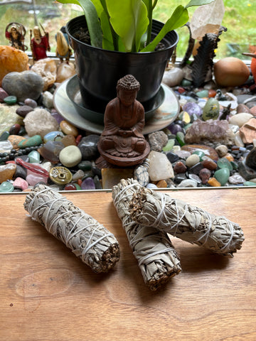 California White Sage - loose or mini smudge sticks