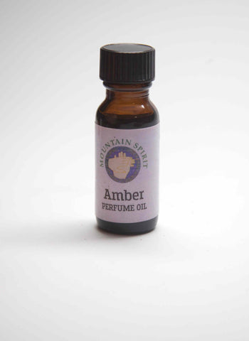 Amber perfume oil